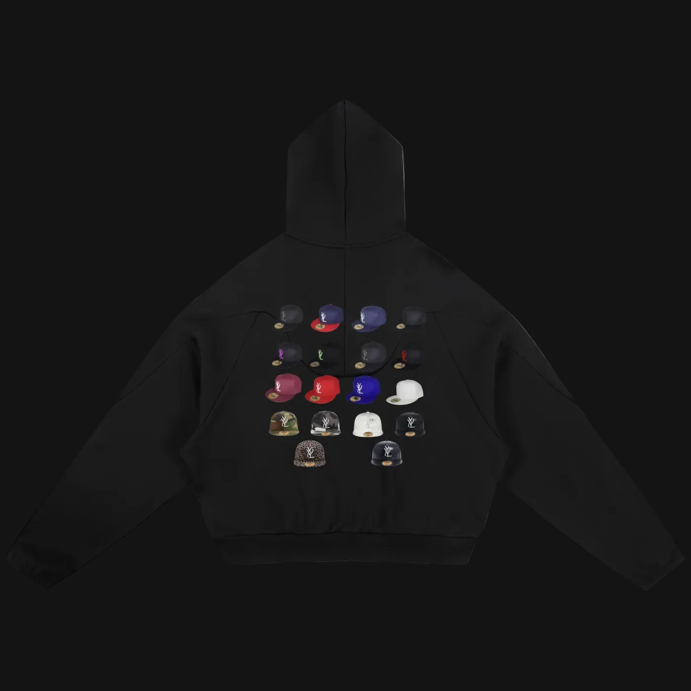 “3 BRUDDAS W YVHELL” HOODIE