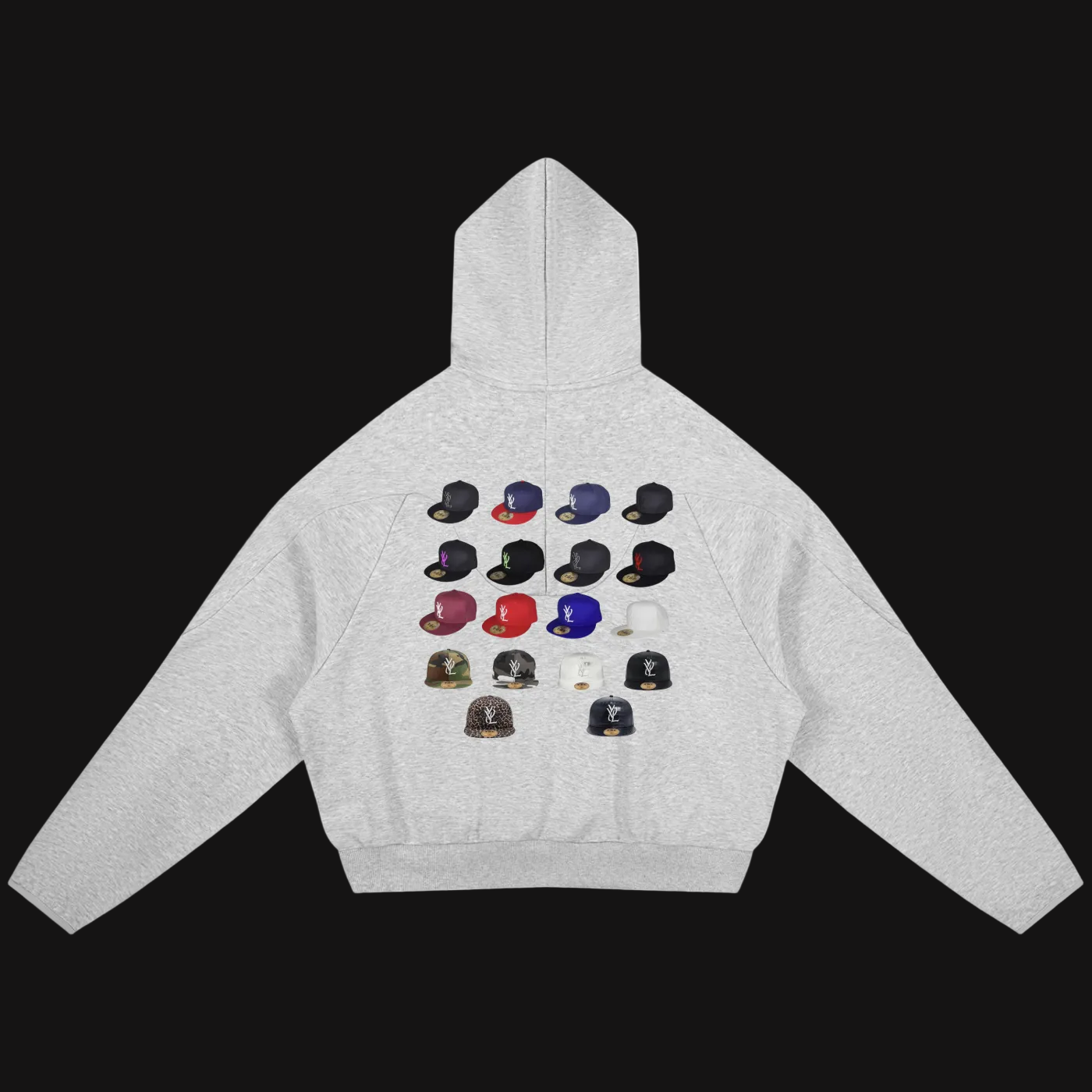 “3 BRUDDAS W YVHELL” HOODIE