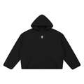 Boxy Gather-Hem Hoodie